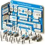 Diagramme illustrant le processus de gestion des formations avec FormDev chez EKHOWEB